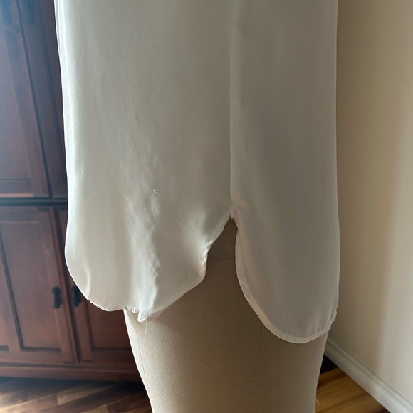 Ladies Sleeveless Dress Blouse. THX, thanks collection. White. EUC Size M. - Picture 3 of 6